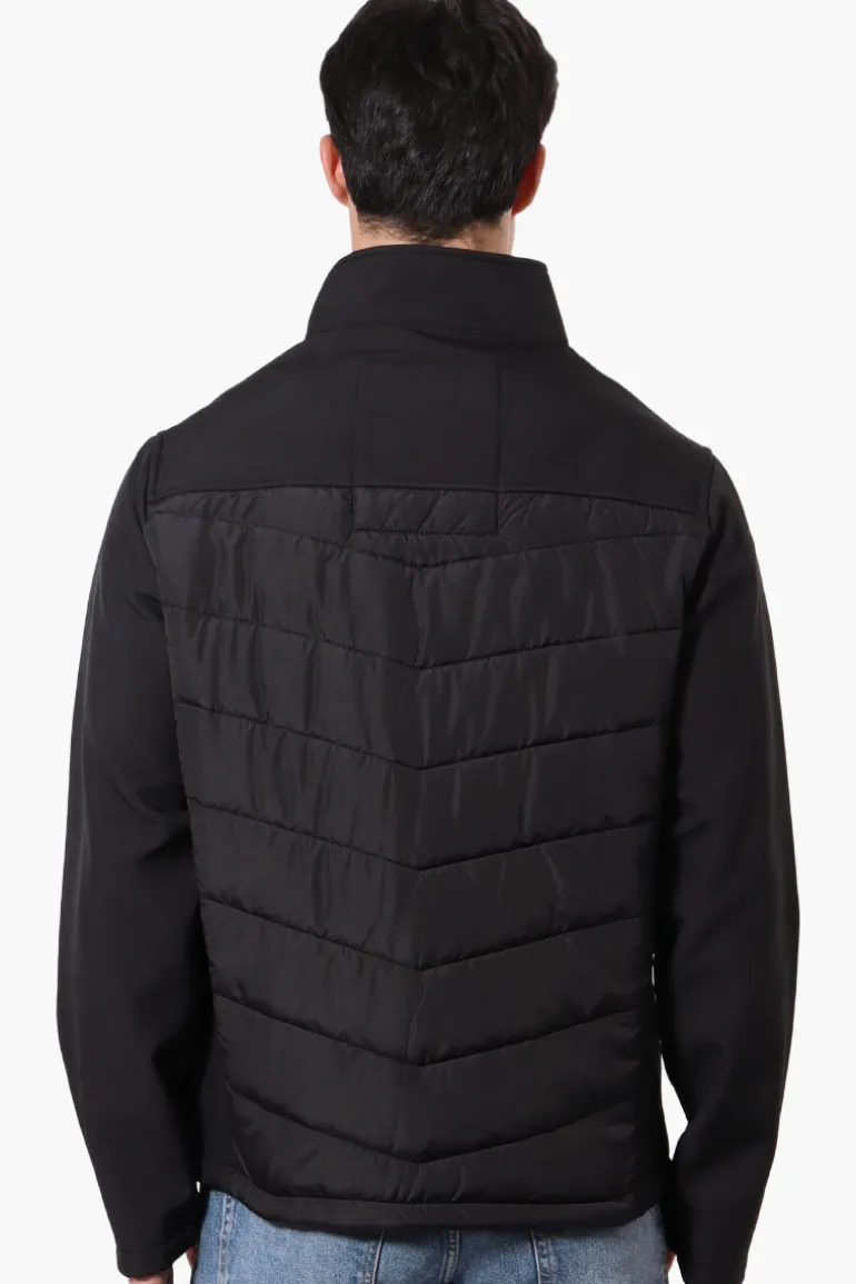 Super Triple Goose Quilted Bubble Lightweight Jacket - Black